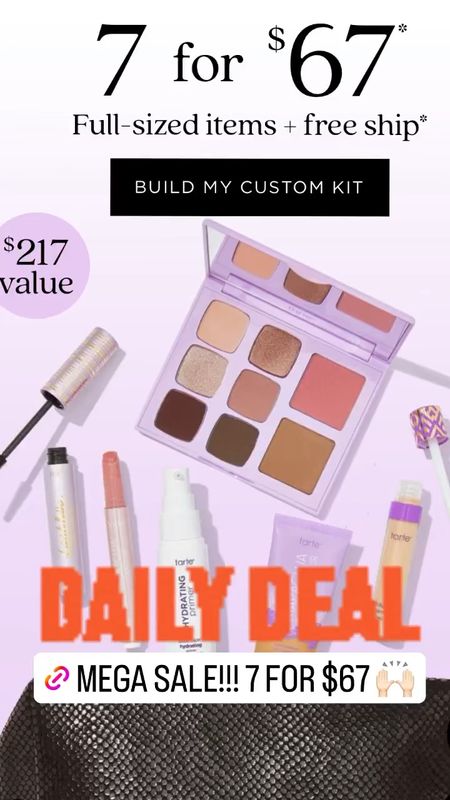 Tarte sale. Makeup sale. Daily deal 

#LTKSale #LTKbeauty