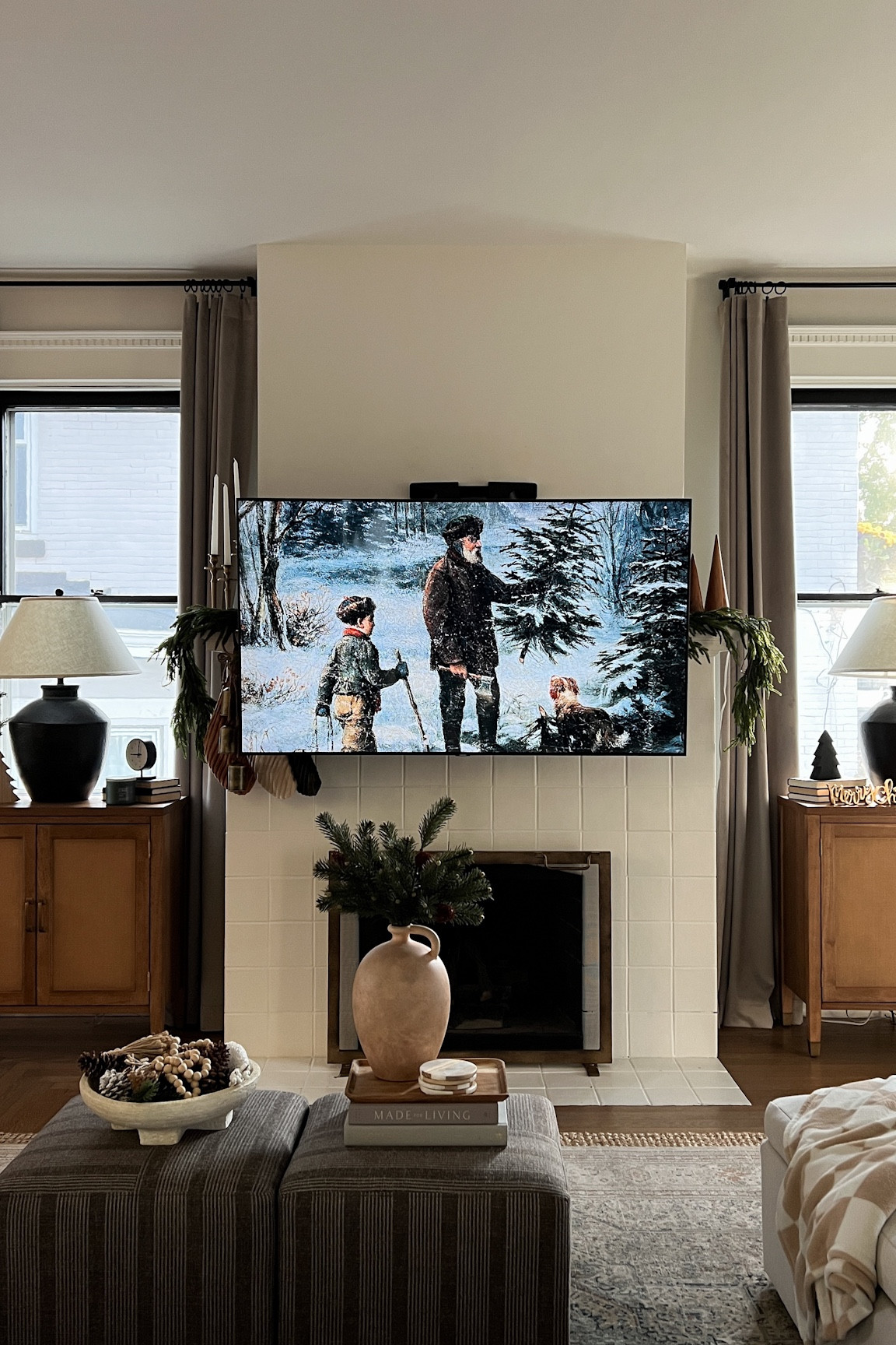 Fireplace TV hack! Motorized wall mount. A perfect gift for him this holiday season!

#LTKhome #LTKGiftGuide #LTKHoliday