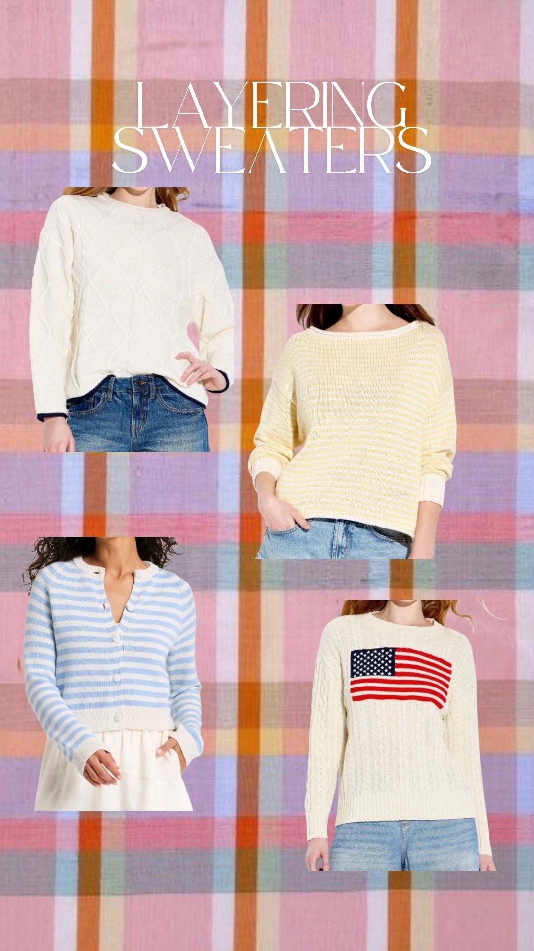 Layering tops for spring/summer

#LTKootd #LTKSeasonal