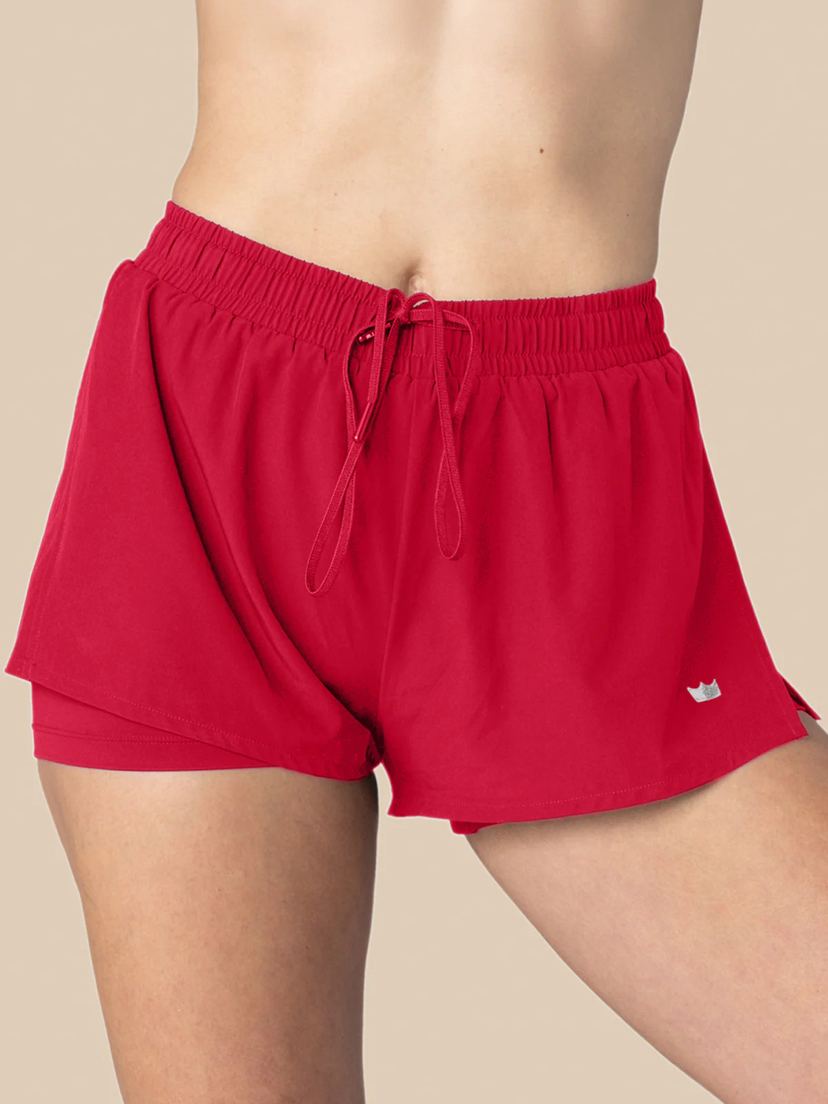 2-in-1 Running Shorts - Lollipop | SHEFIT