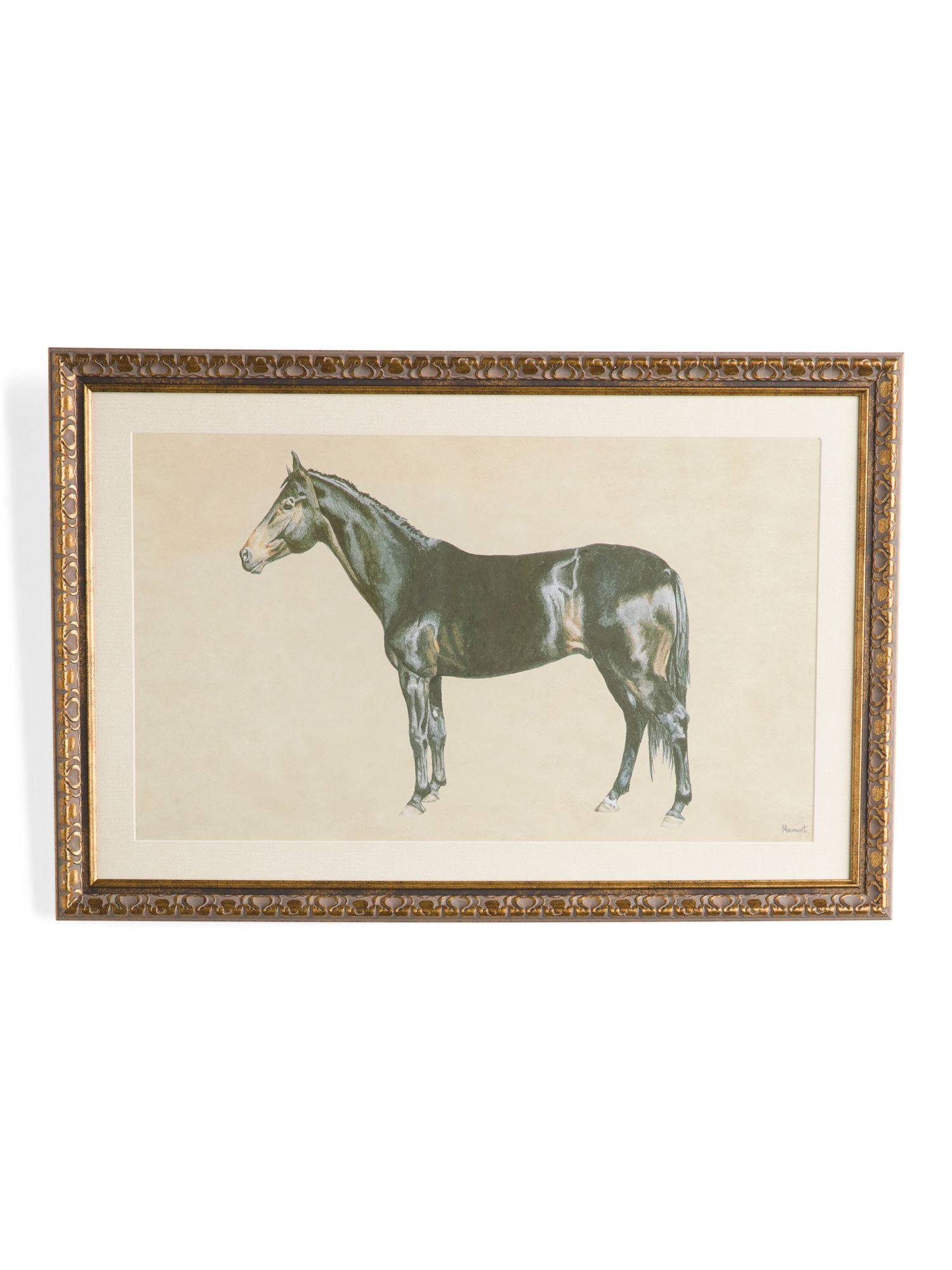 24x16 Side Horse Framed Wall Art | TJ Maxx