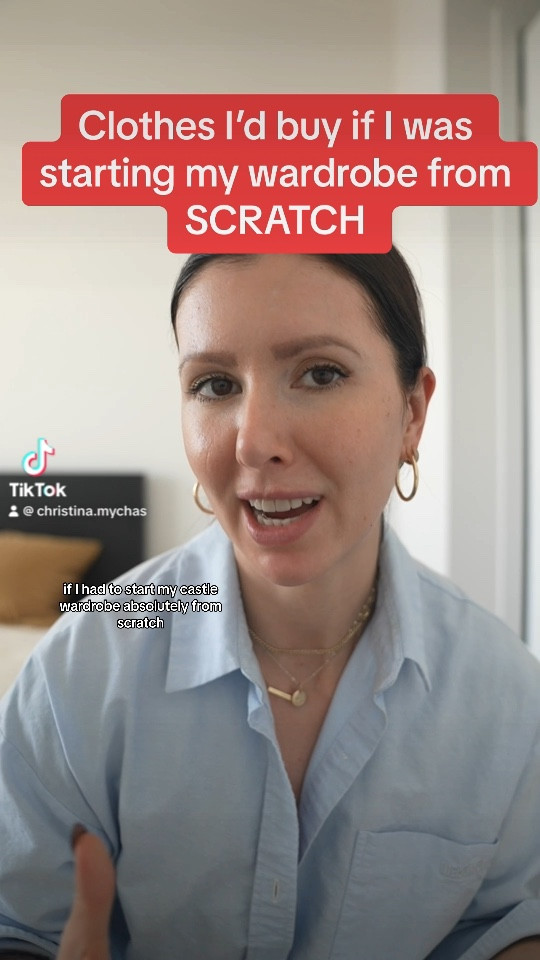 Clothes I’d buy if I was starting my capsule wardrobe from scratch 