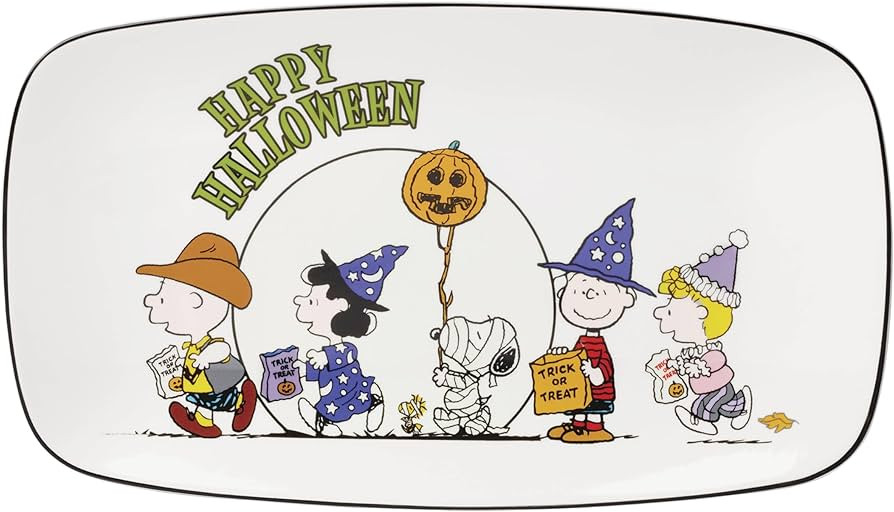 Lenox 896691 The Great Pumpkin Hors d'Oeuvres Tray, Halloween | Amazon (US)