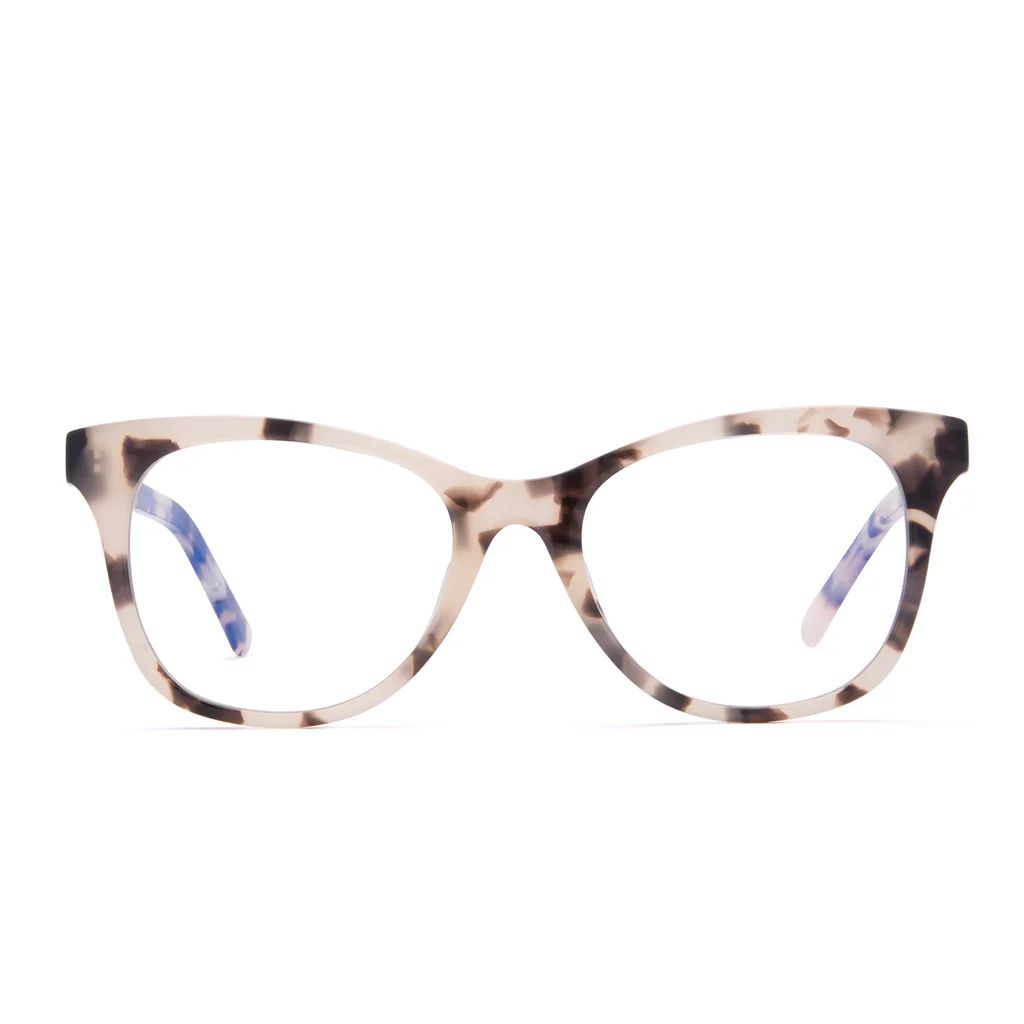 COLOR: cream tortoise   blue light technology glasses | DIFF Eyewear