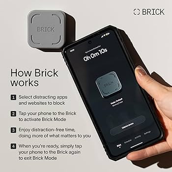 The Brick Phone Access Blocker Device for Cell Phones - Subscription-Free Phone Lock, Limits Smar... | Amazon (US)