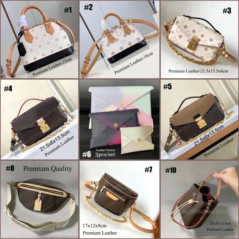 Premium Leather Shoulder Bags Women's Fashion Handbag Crossbody Bag Waistbag Tote Bag | DHGate