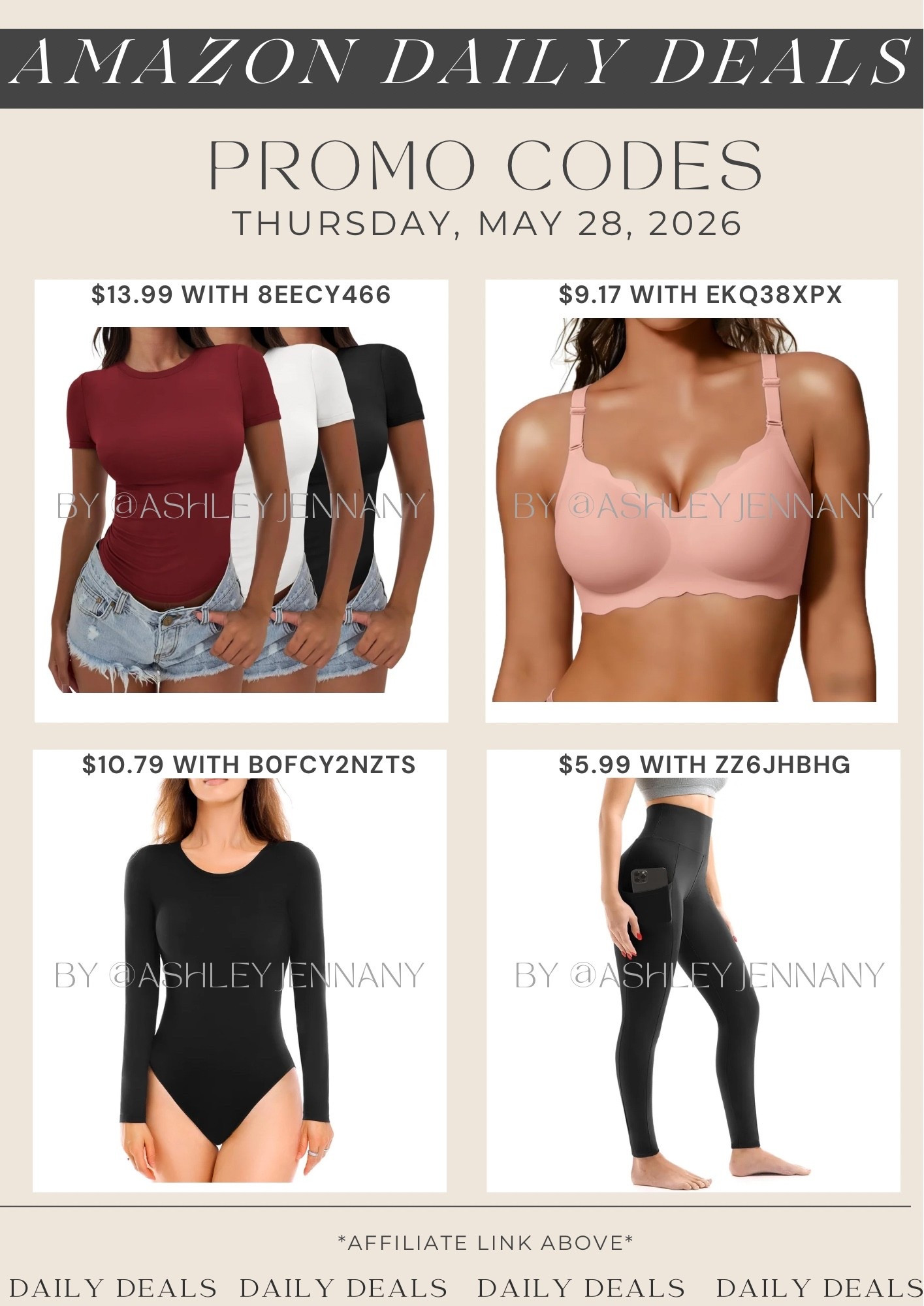 Amazon deals

#LTKSaleAlert #LTKMidsize #LTKootd