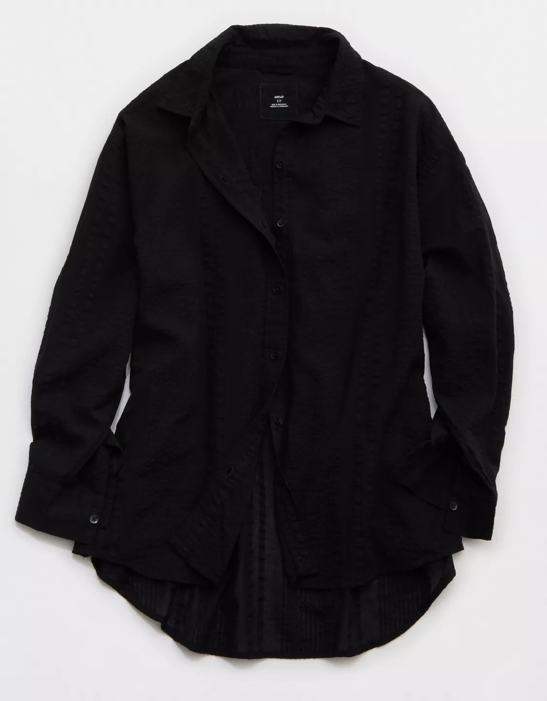 Aerie Seersucker Coverup Shirt | Aerie