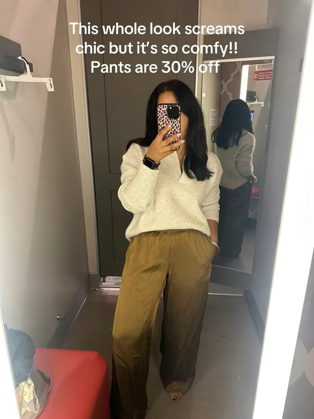 These satin pant with the oversized sweater from Target is 30% off target circle target deal target circle week 

#LTKFindsUnder50 #LTKStyleTip #LTKSaleAlert