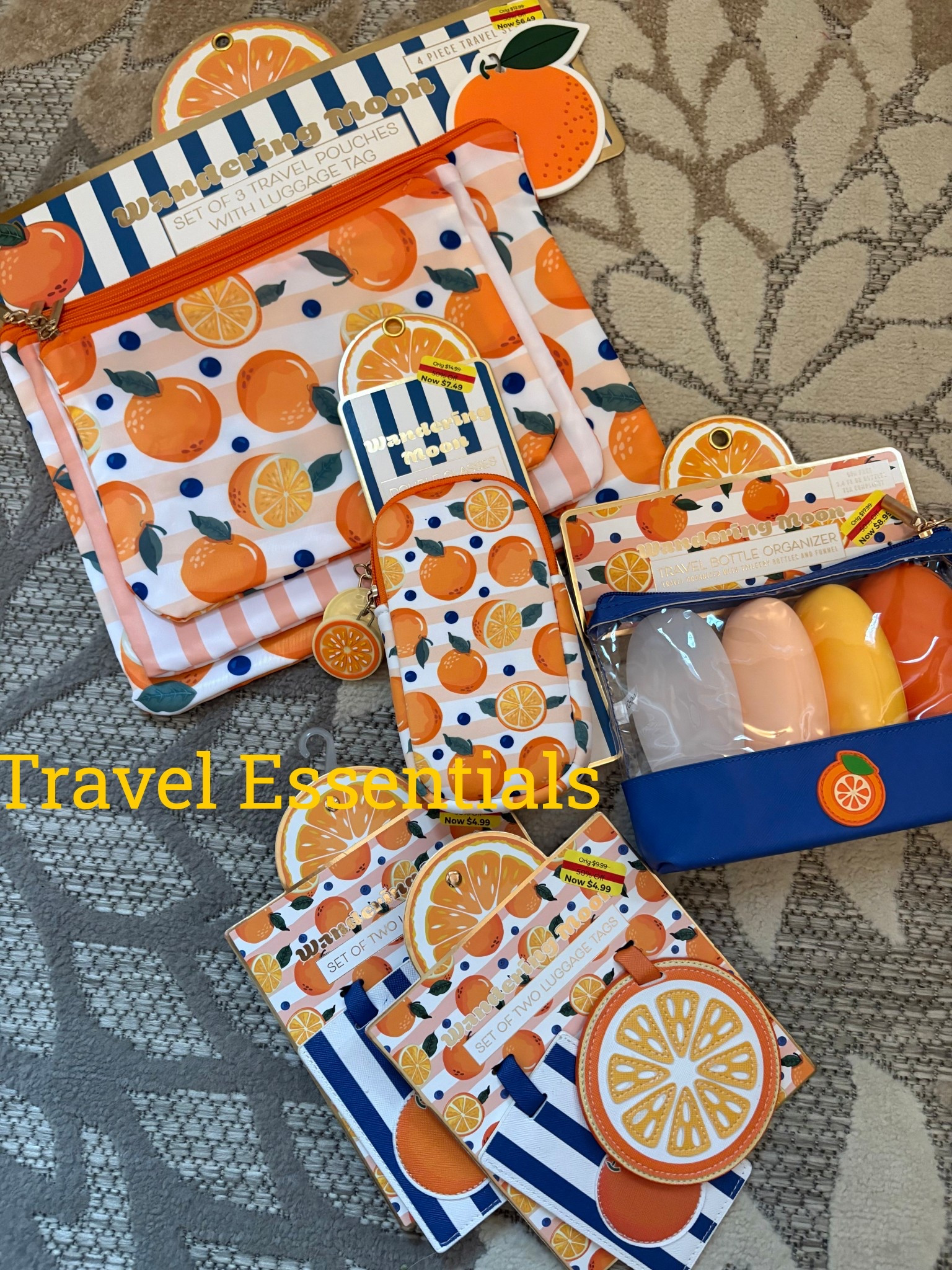 Picked these up at Kohls today for my Florida trip! Aren’t they perfect? Eyeglass case, luggage tags, travel sized bottles and zippered waterproof bags for laundry, wet stuff…
#travelgram #travelmusts #floridatravel

#LTKstorytime #LTKTravel #LTKSaleAlert