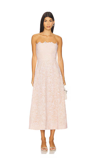 SAU LEE Rosalia Dress in Pink. - size 6 | Revolve Clothing (Global)