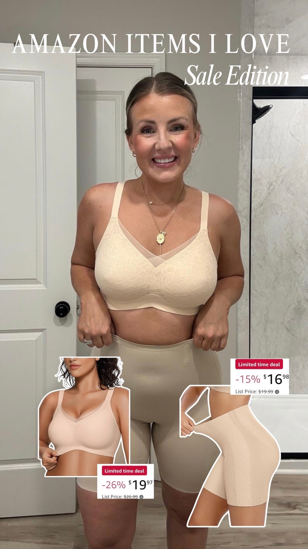 Amazon items I love on sale!! These shape-wear and bra are all I’m ever wearing!

#LTKootd #LTKSaleAlert #LTKmomlife