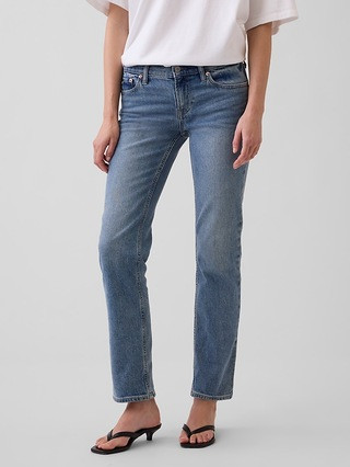 Low Rise ';90s Straight Jeans | Gap (US)