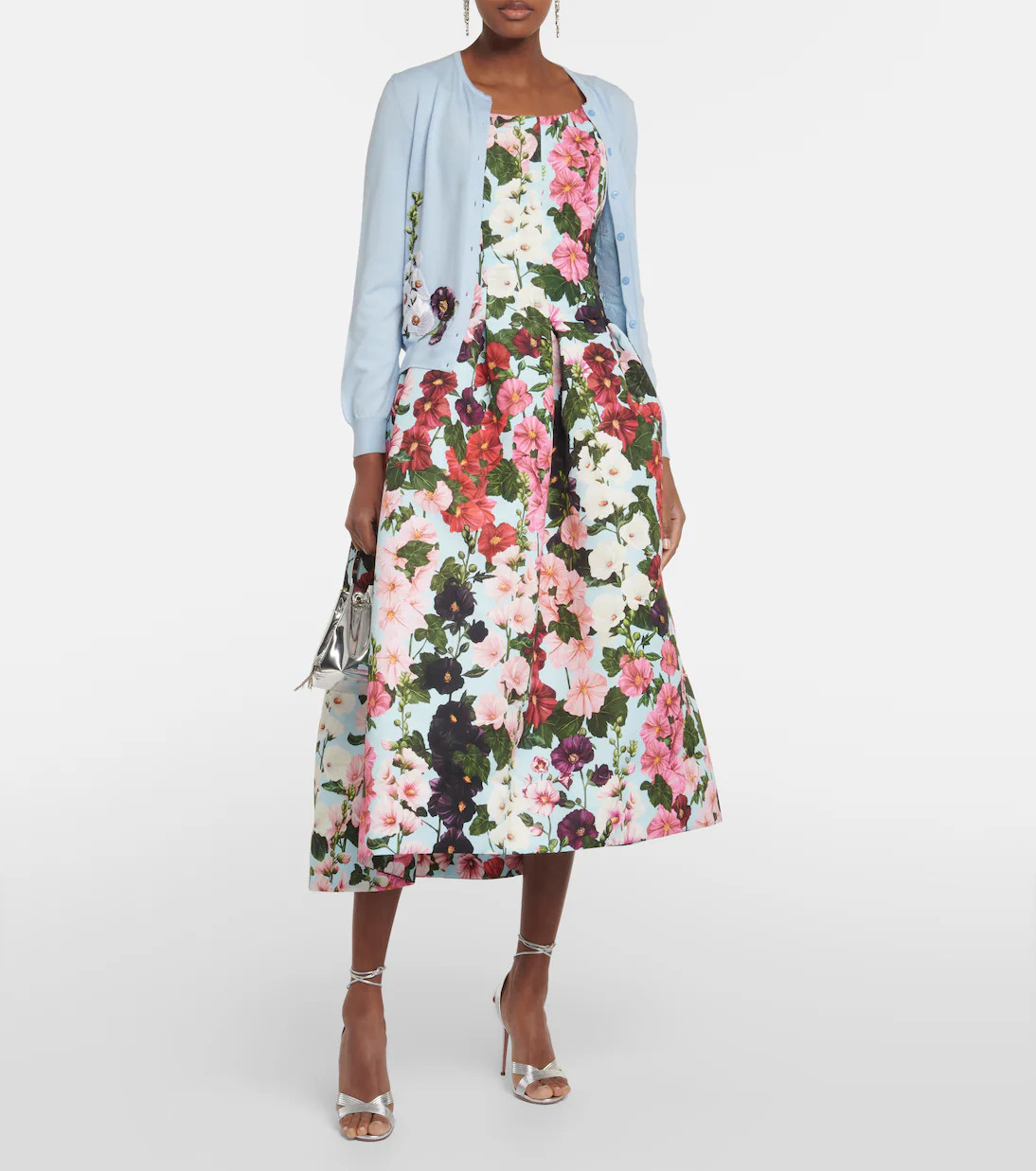 Floral embroidered wool cardigan | Mytheresa (US/CA)