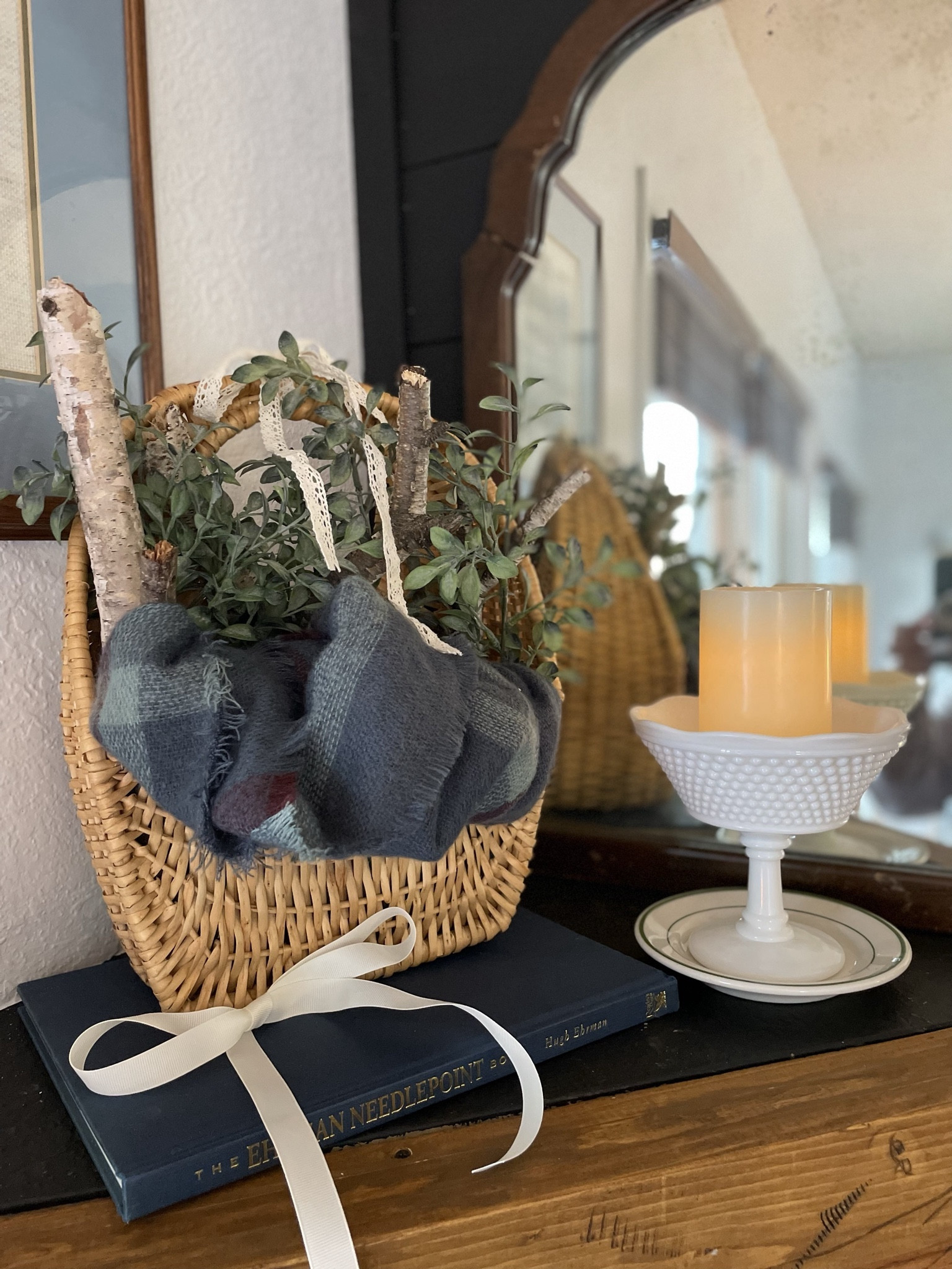 Make it easy on yourself when it comes to transitioning your home from Christmas to Winter! This DIY basket with birch logs and coordinating decor is simple and effective for cozy winter textures. 

#LTKSeasonal #LTKhome