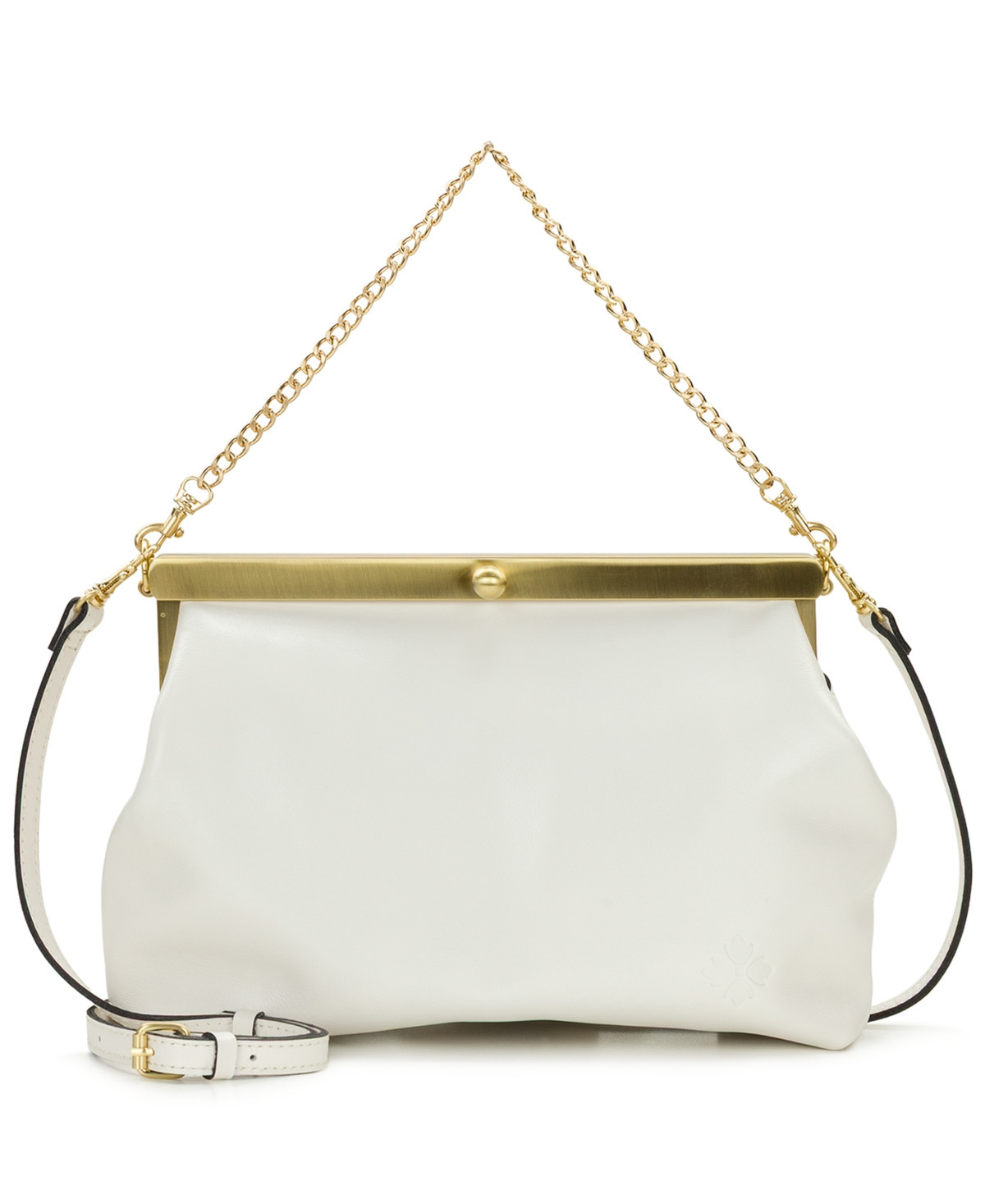 Patricia Nash Vilaine Frame Small Crossbody Bag - Meringue | Macy's