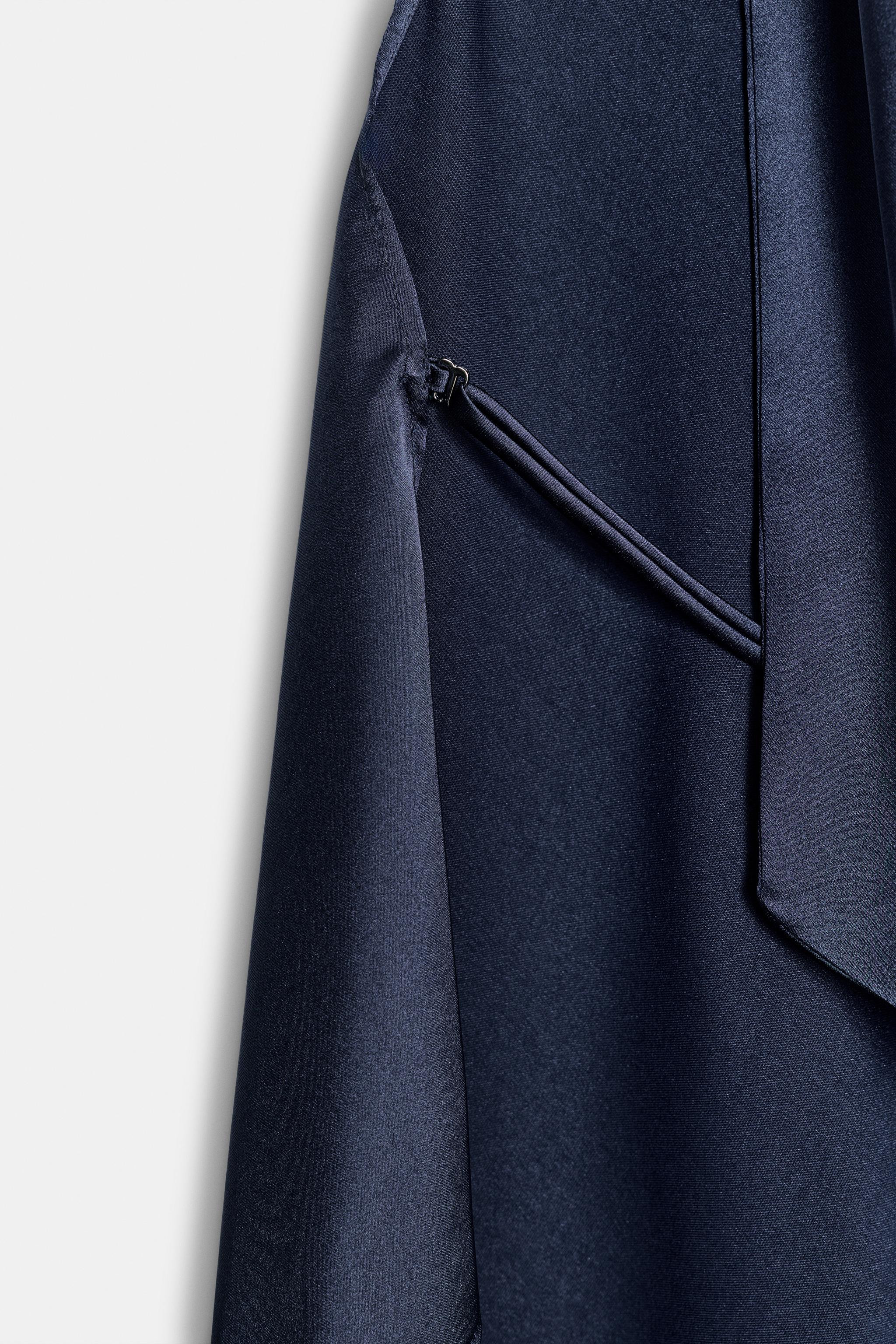 SATIN HALTER TOP | Zara US