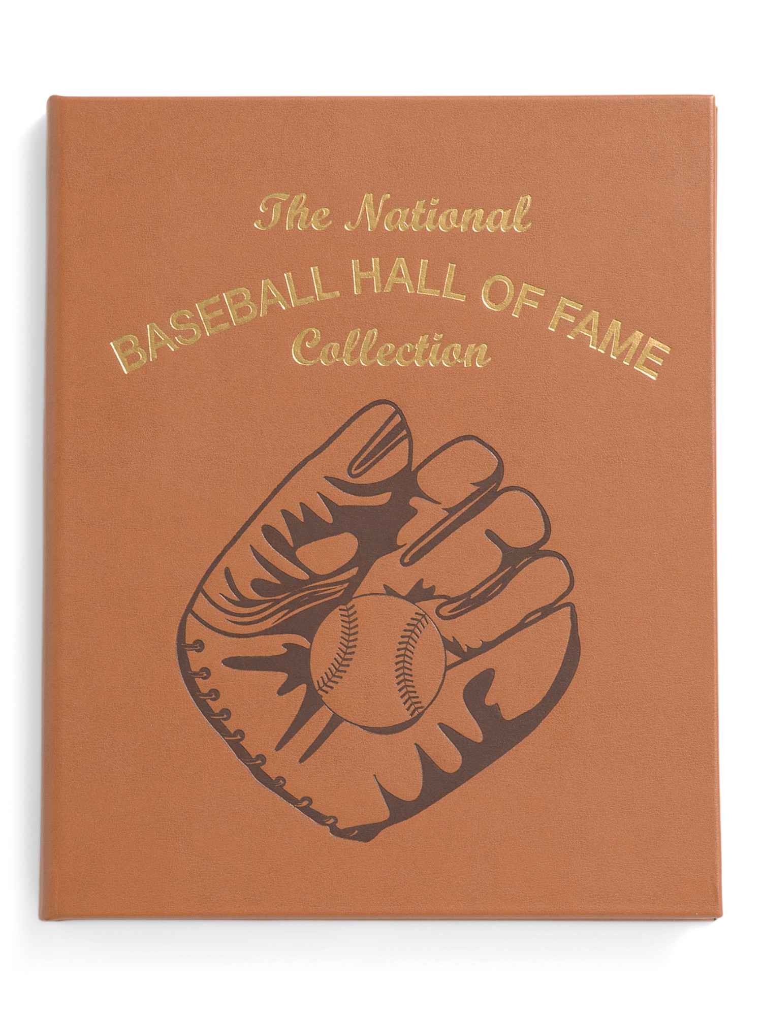 Baseball Hall Of Fame Collection In Luxe Leather Bound Book | Marshalls