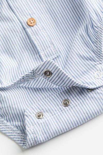 Cotton Shirt Bodysuit | H&M (US + CA)