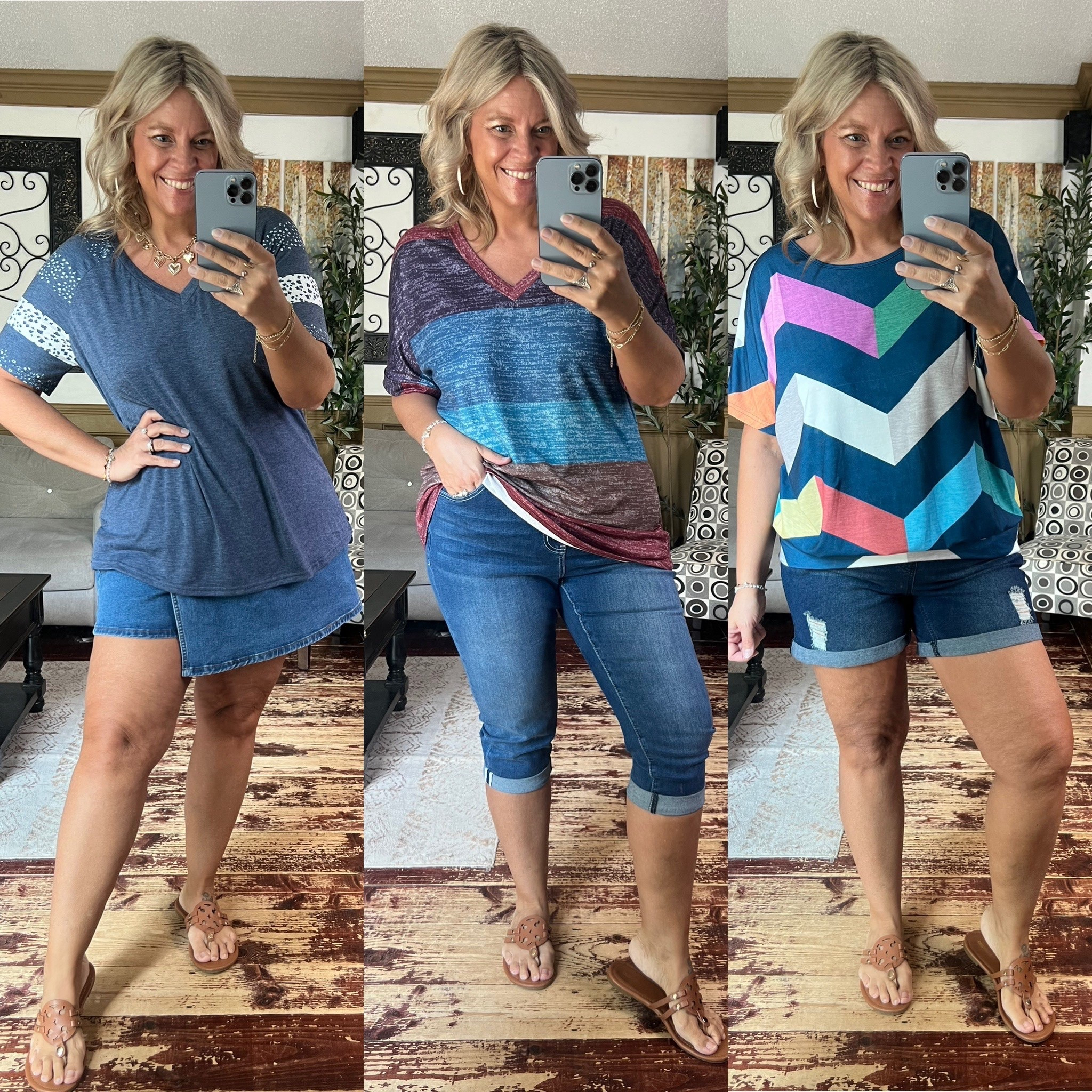 Wearing size 12 in all summer tops/teacher tops and size 14 in the bottoms 

#LTKPlusSize #LTKStyleTip #LTKMidsize