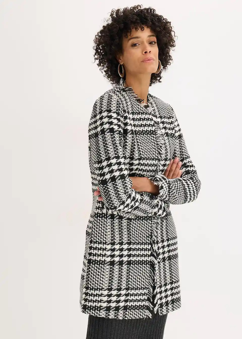 Longblazer aus Bouclé | Bonprix DE