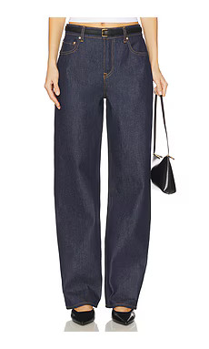 GRLFRND Bella Low Rise Boyfriend in Tuff Crispy from Revolve.com | Revolve Clothing (Global)