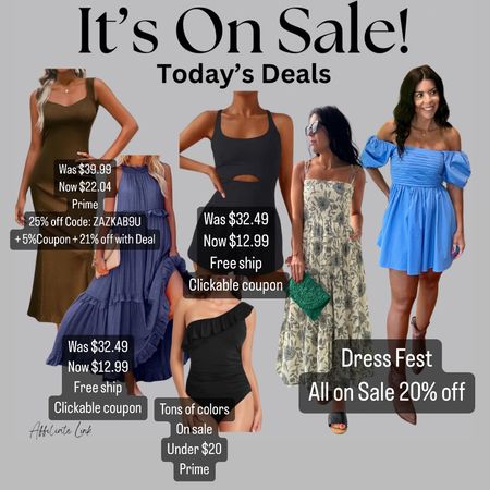 Todays deals
Dress sale
Summer dress
Vacation dress
Romper
One piece swim

#LTKSaleAlert #LTKFindsUnder50 #LTKFindsUnder100