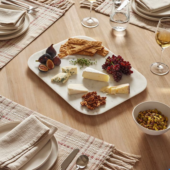 Organic Shaped Marble Serveware | West Elm (US)