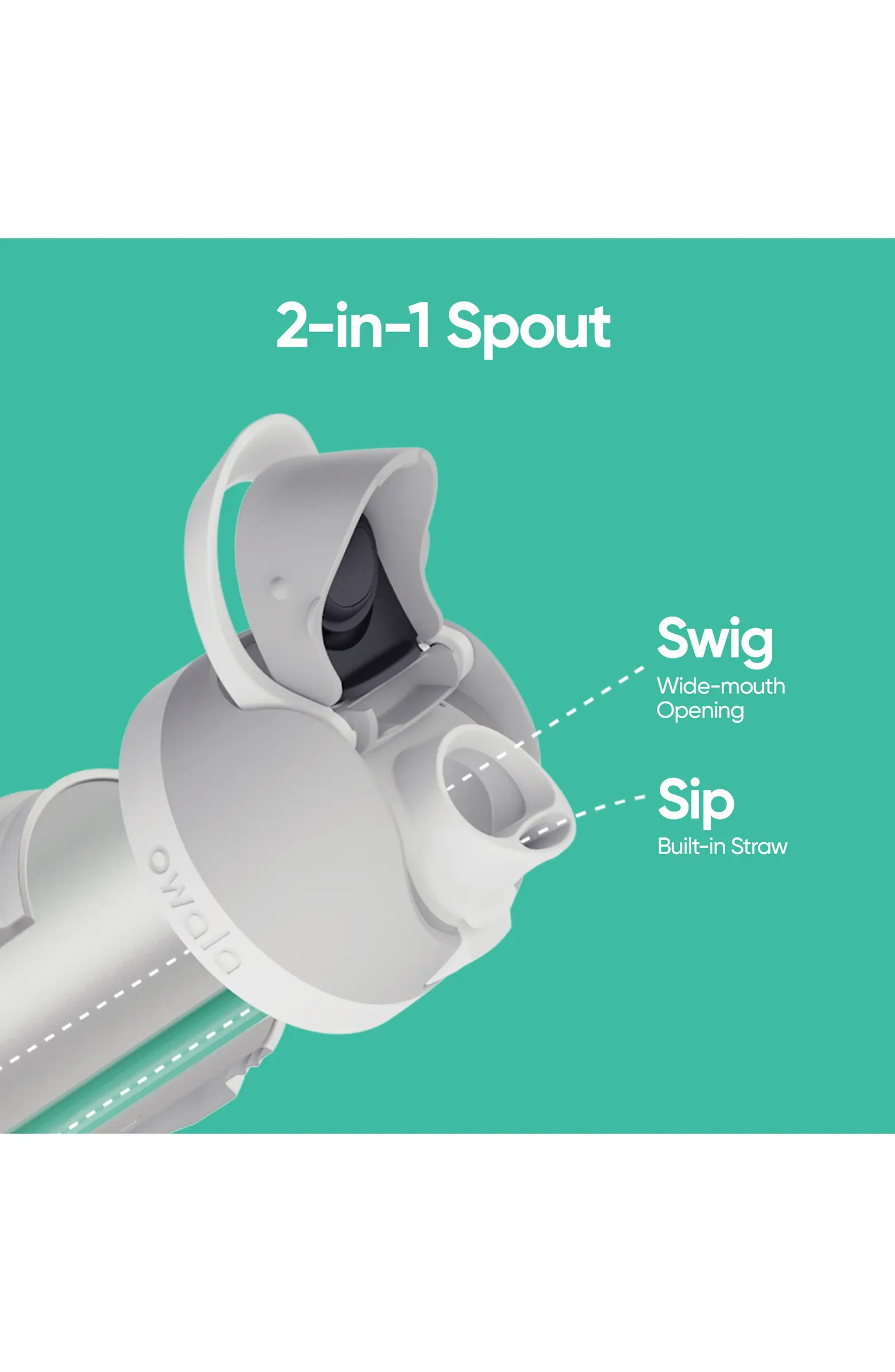 24oz. FreeSip Stainless Steel Water Bottle | Nordstrom