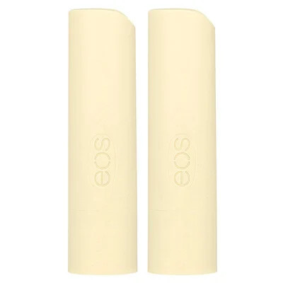EOS, 100% Natural Organic Lip Balm, Vanilla Bean, 2 Pack, 0.14 oz (4 g) Each | iHerb