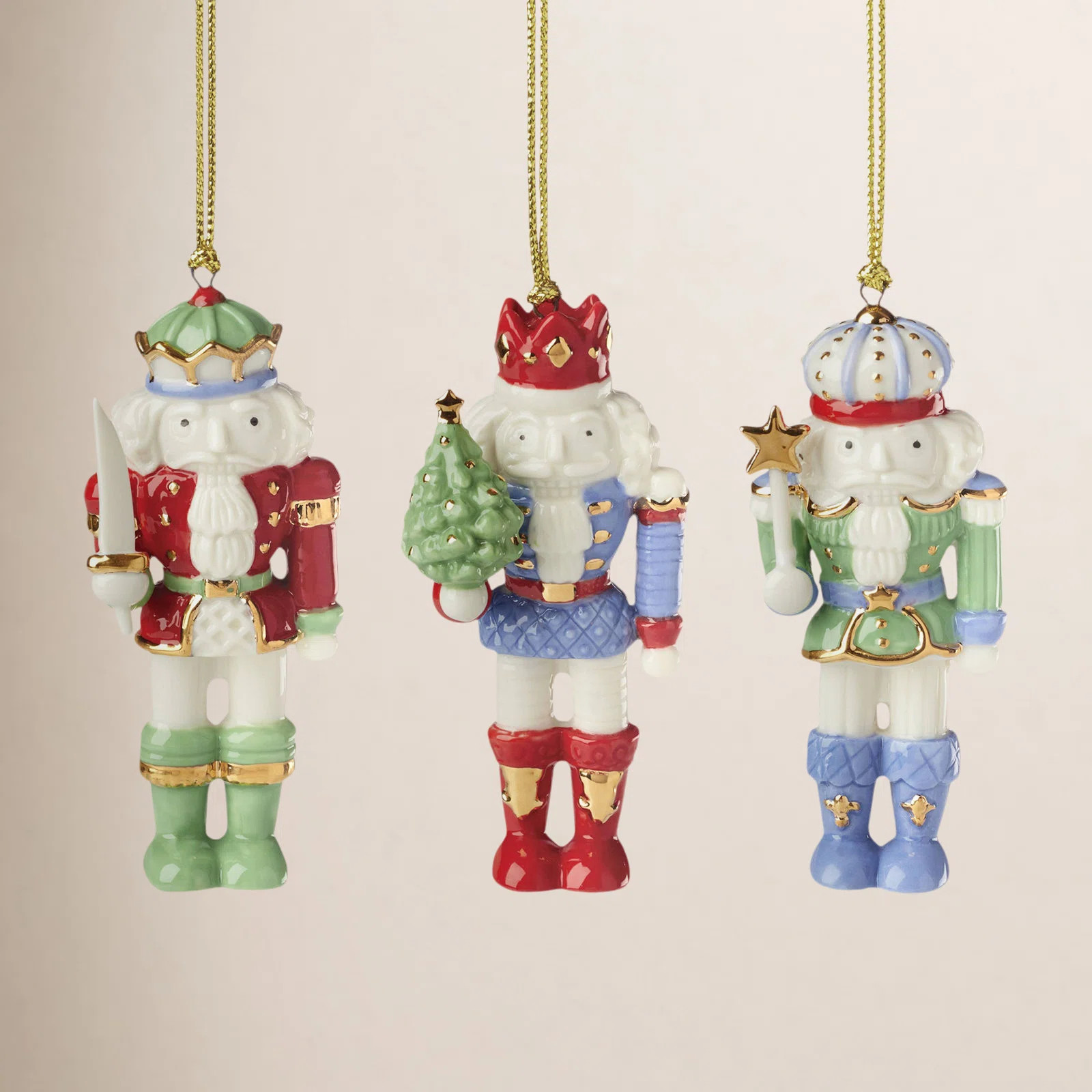 Lenox Ornament Boxed Set 1" Porcelain Figurine | Birch Lane