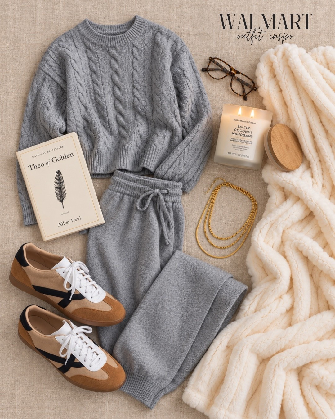 Cozy matching set outfit inspo ✨