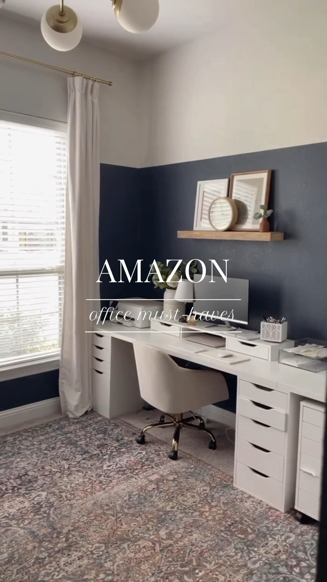 Desk setup is from IKEA!

Home office setup, work from home, Amazon office, home office decor, Amazon finds, armless desk chair, desk riser, walking pad 

#LTKHome