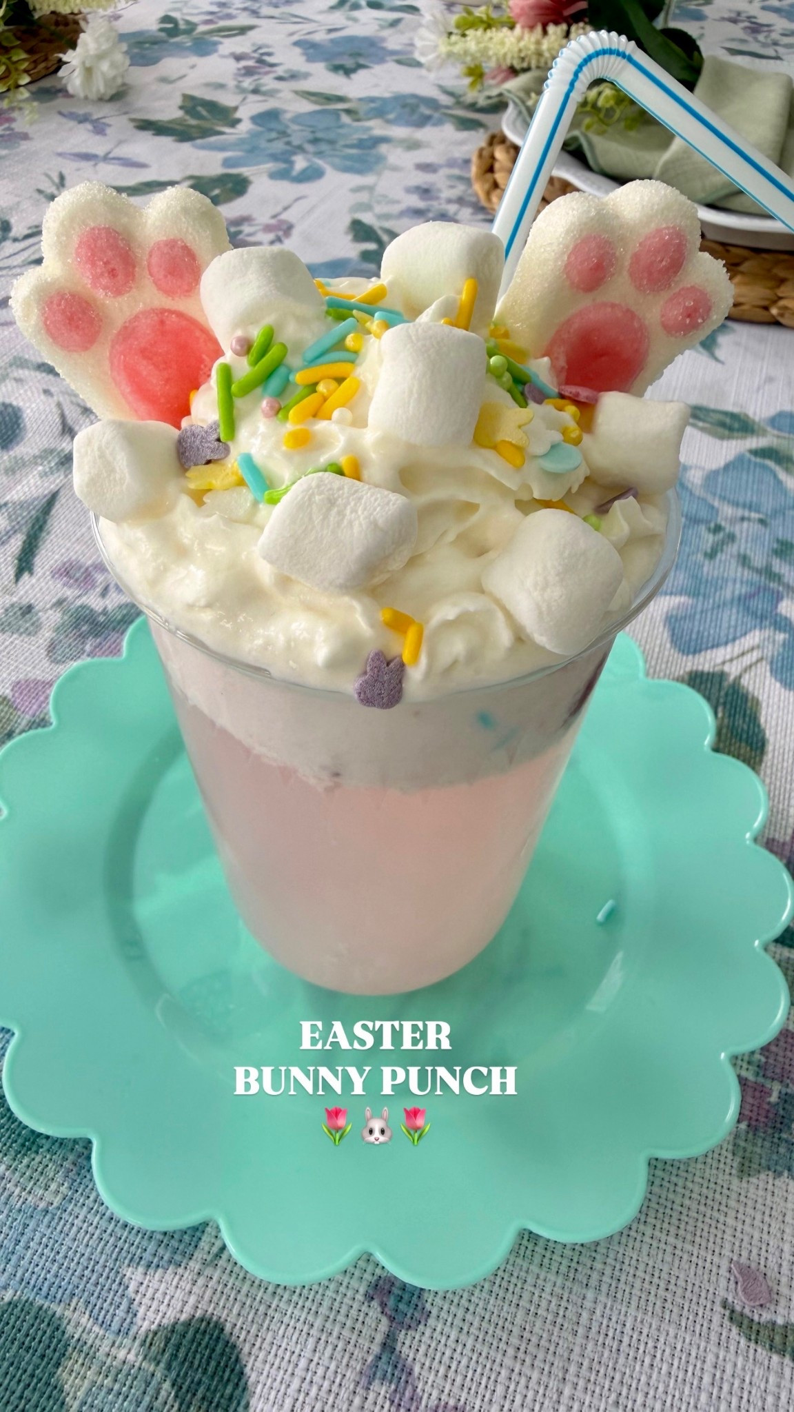 The cutest Easter bunny punch for the kiddos 🌷🐰

#LTKmomlife #LTKKids #LTKfoodie