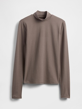 CloseKnit Jersey Mockneck T-Shirt | Gap (US)