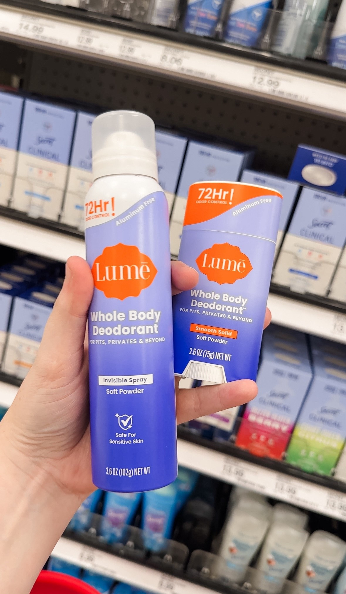 Lume is truly life saving when it comes to sweat 😅 this brand keeps me in check! The spray, the regular deodorant, and the wipes have become essentials!

#LTKMidsize #LTKgrwm #LTKselfcare
