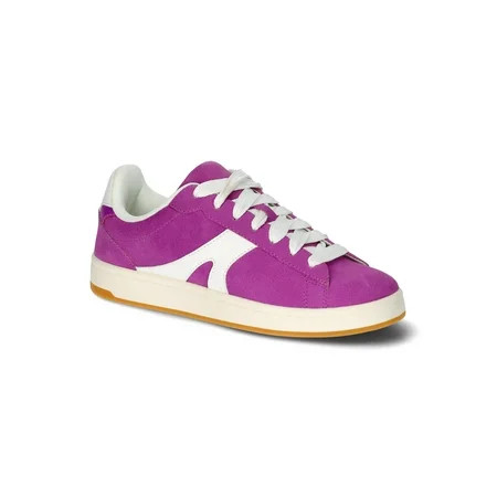 No Boundaries Women's Chunky Lace-Up Skate Sneakers | Walmart (US)