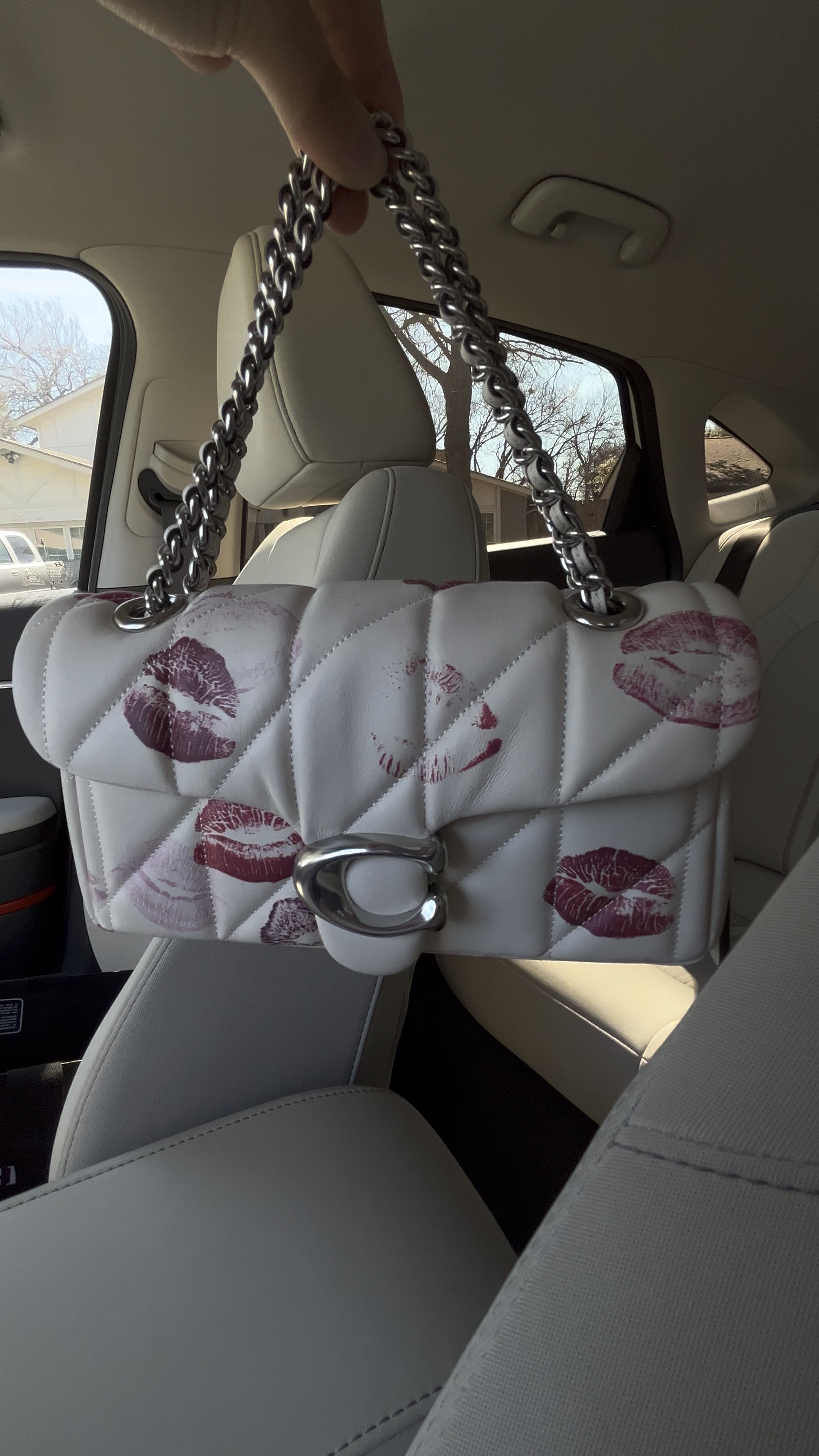 Coach quilted tabby 20 with lip print 

#LTKitbag