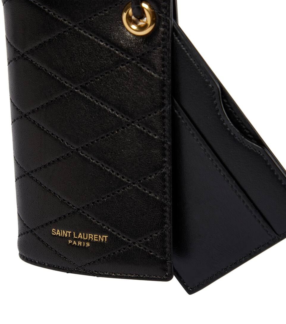 Quilted leather card holder | Mytheresa (INTL)