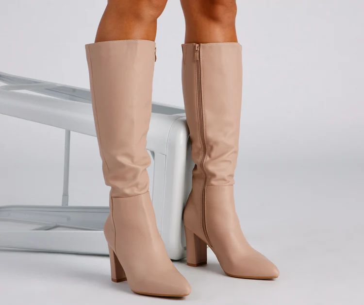 Sleek And Trendy Below-The-Knee Boots | Windsor Stores