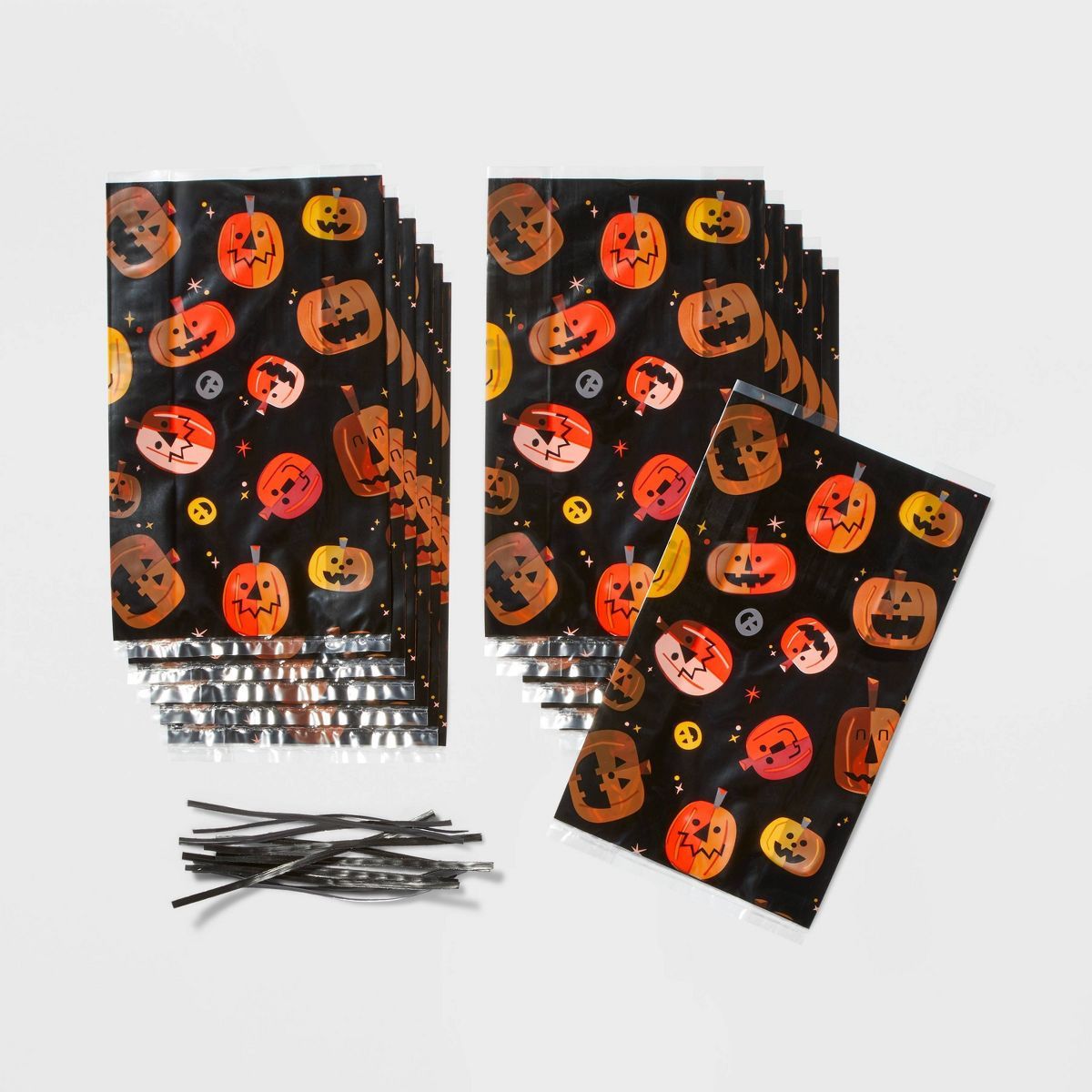 12ct Pumpkin Treat Bag Halloween Party Favors - Hyde & EEK! Boutique™ | Target