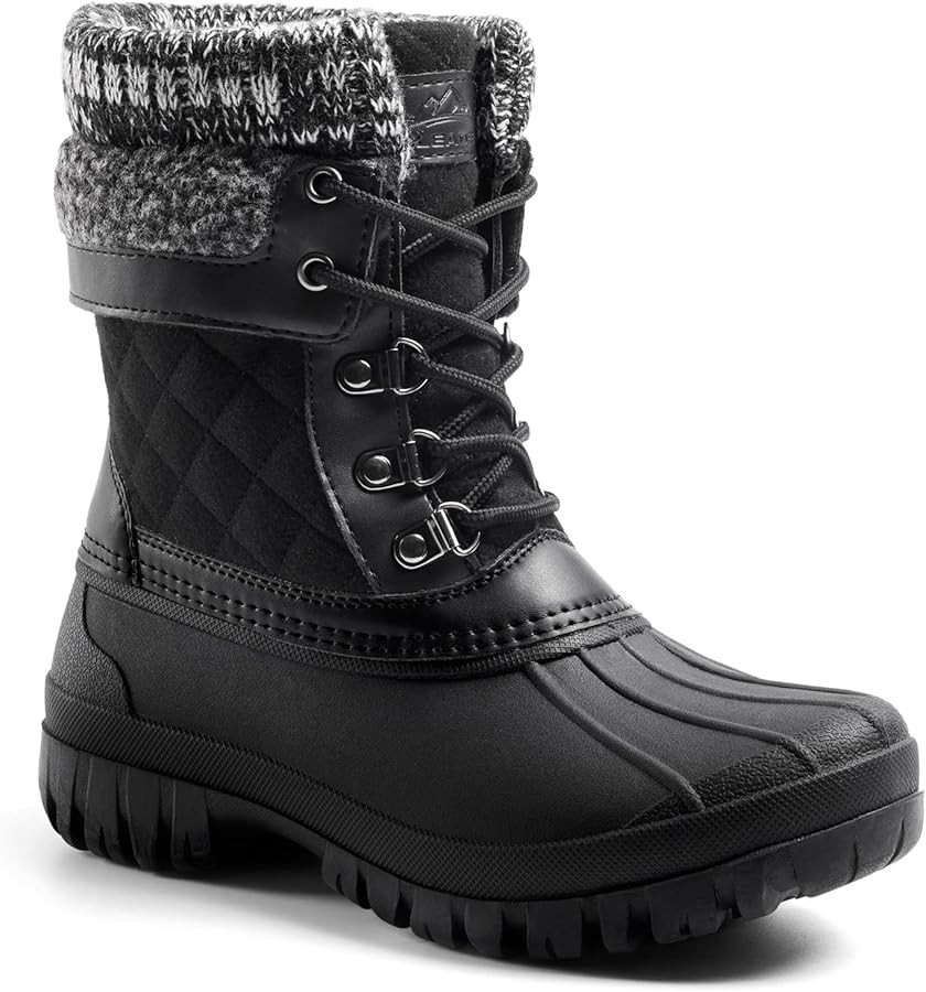 ALEADER Womens Winter Snow Boots | Waterproof Shell | Duck Boots | Amazon (US)