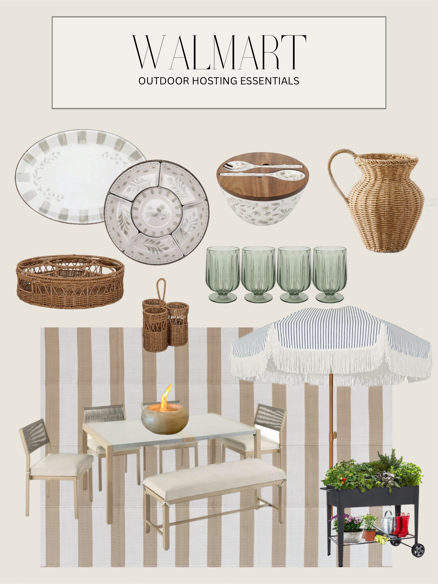 Outdoor Hosting Essentials from Walmart 

#LTKHome #LTKStyleTip #LTKSeasonal
