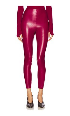 Commando Faux Leather Legging in Raspberry from Revolve.com | Revolve Clothing (Global)