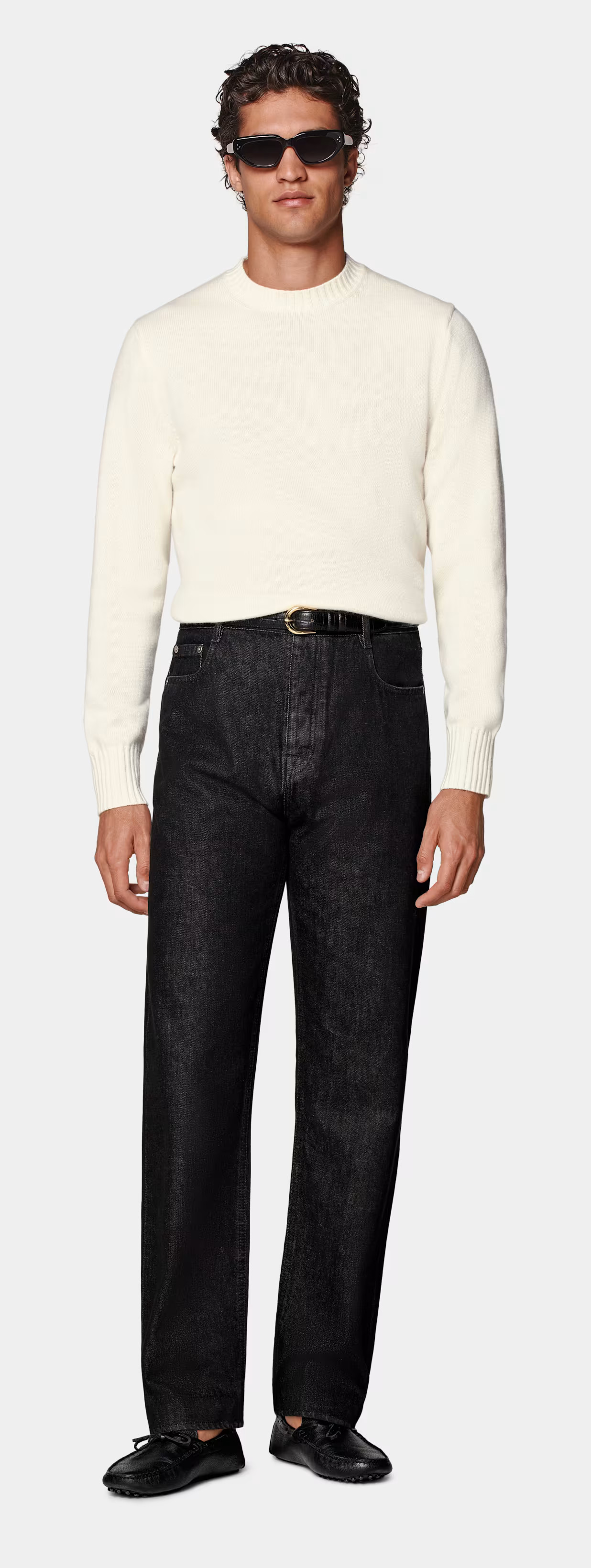 Dark Grey Straight Leg Jeans | Suitsupply (US)
