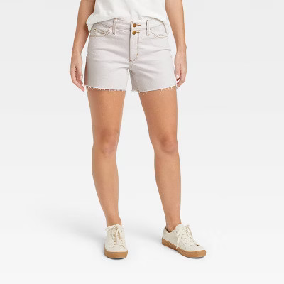 Women's High-Rise Vintage Midi Jean Shorts - Universal Thread™ | Target