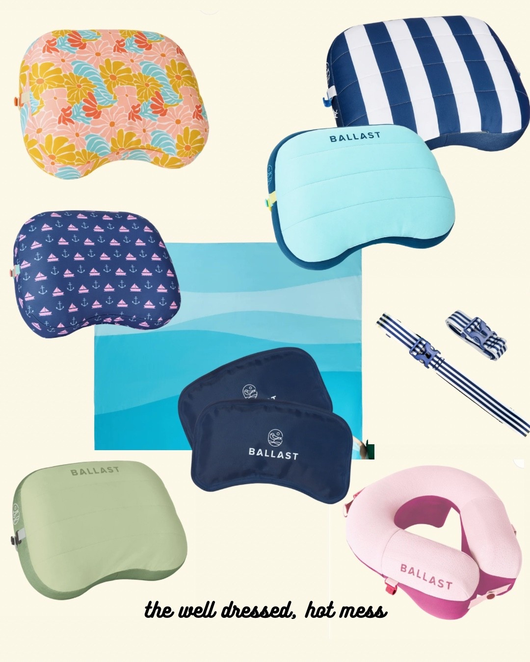 Favorite @ballastgear finds!! 

THE cutest and comfiest beach pillows, camping pillows, towels, and beach accessories!! The beach pillow is so handy when tanning on my lounge chair!! I’m obsessed! 

#ad #sponsored

Use code SUMMERLTK for 10% off your order!!