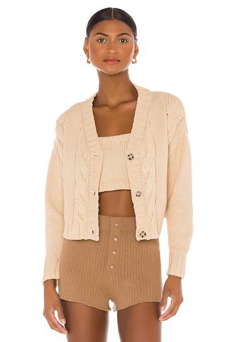 Callahan X REVOLVE Cardigan Set in Nude from Revolve.com | Revolve Clothing (Global)