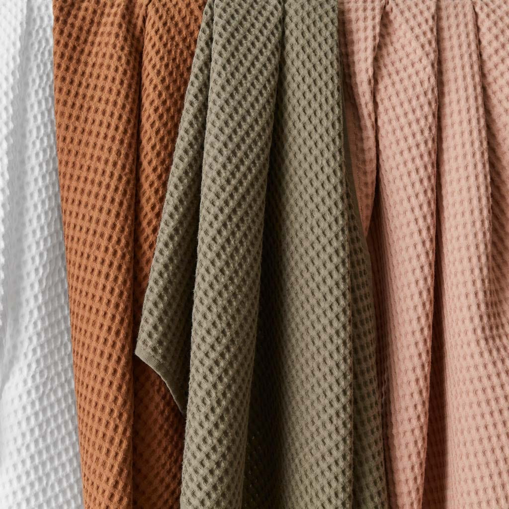 Mara Organic Waffle Towels | The Citizenry