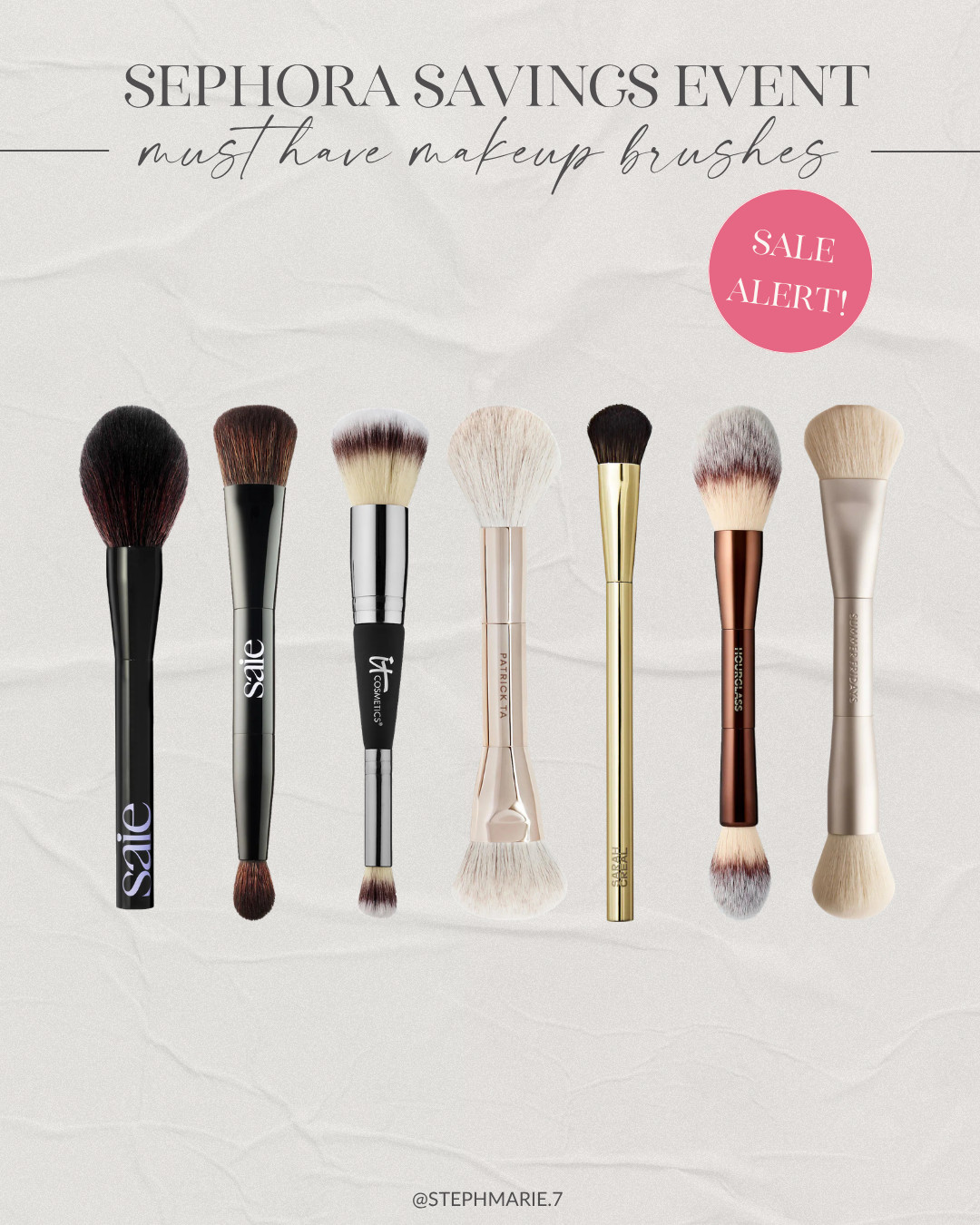 The Sephora Savings Event is HERE!! 💫 Use code SPRINGSALE to get up to 20% off these must-have makeup brushes when you’re logged into your Sephora account!  

 #LTKOver40 #LTKSaleAlert #LTKBeauty